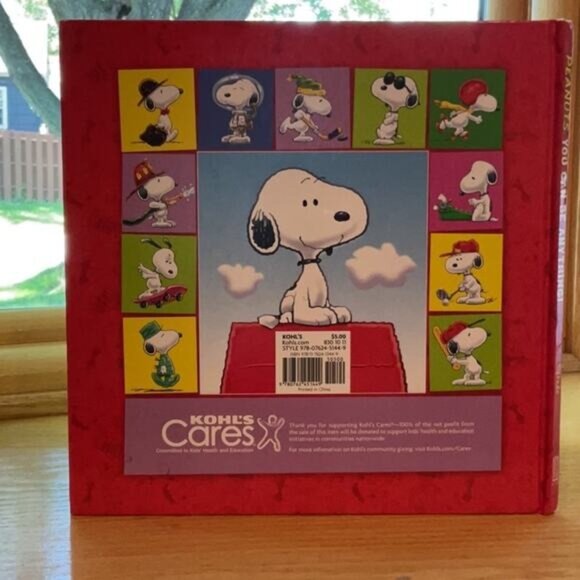 "Peanuts You Can Be Anything" Hardcover Book By Charles M. Schulz - Picture 3 of 4